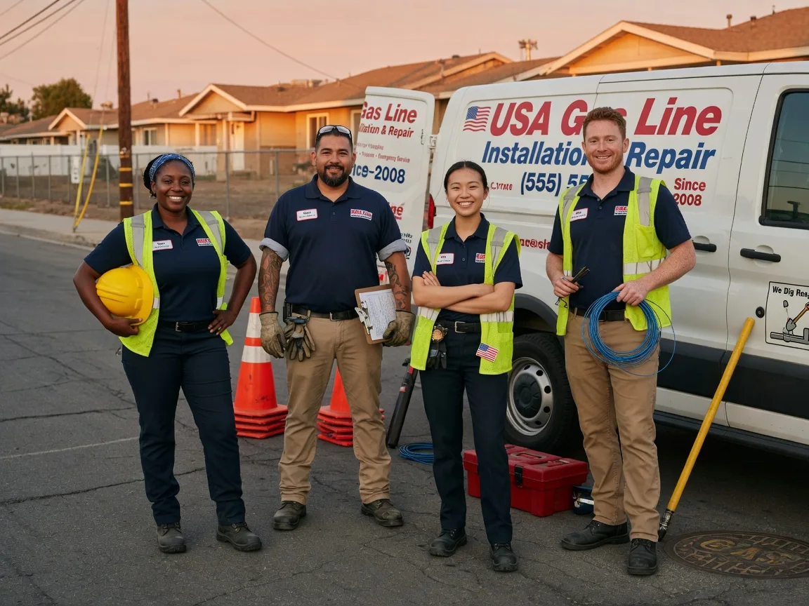 Gas Line Installation company in Enterprise, WV